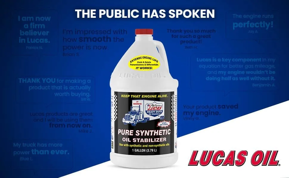 LUCAS OIL Pure Synthetic Oil Stabilizer