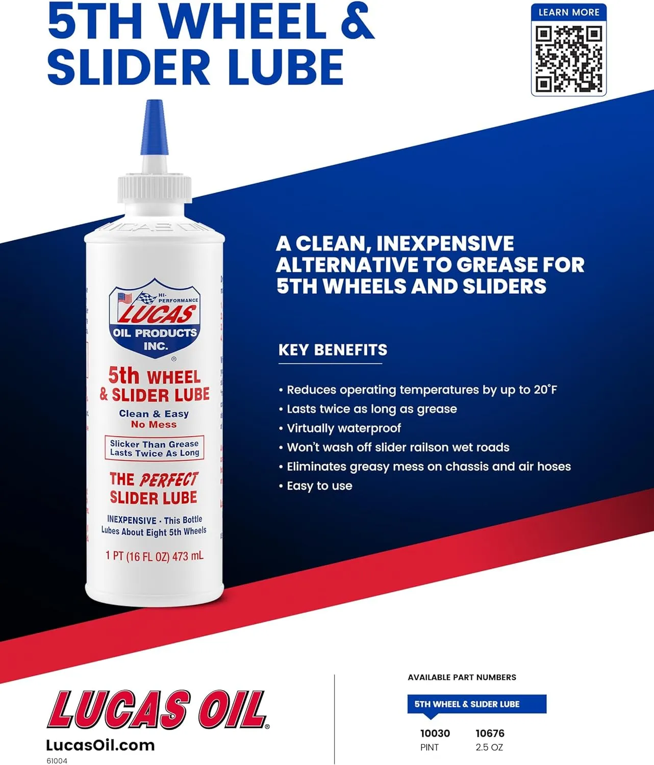 Lucas Oil 5th Wheel & Slider Lubricant