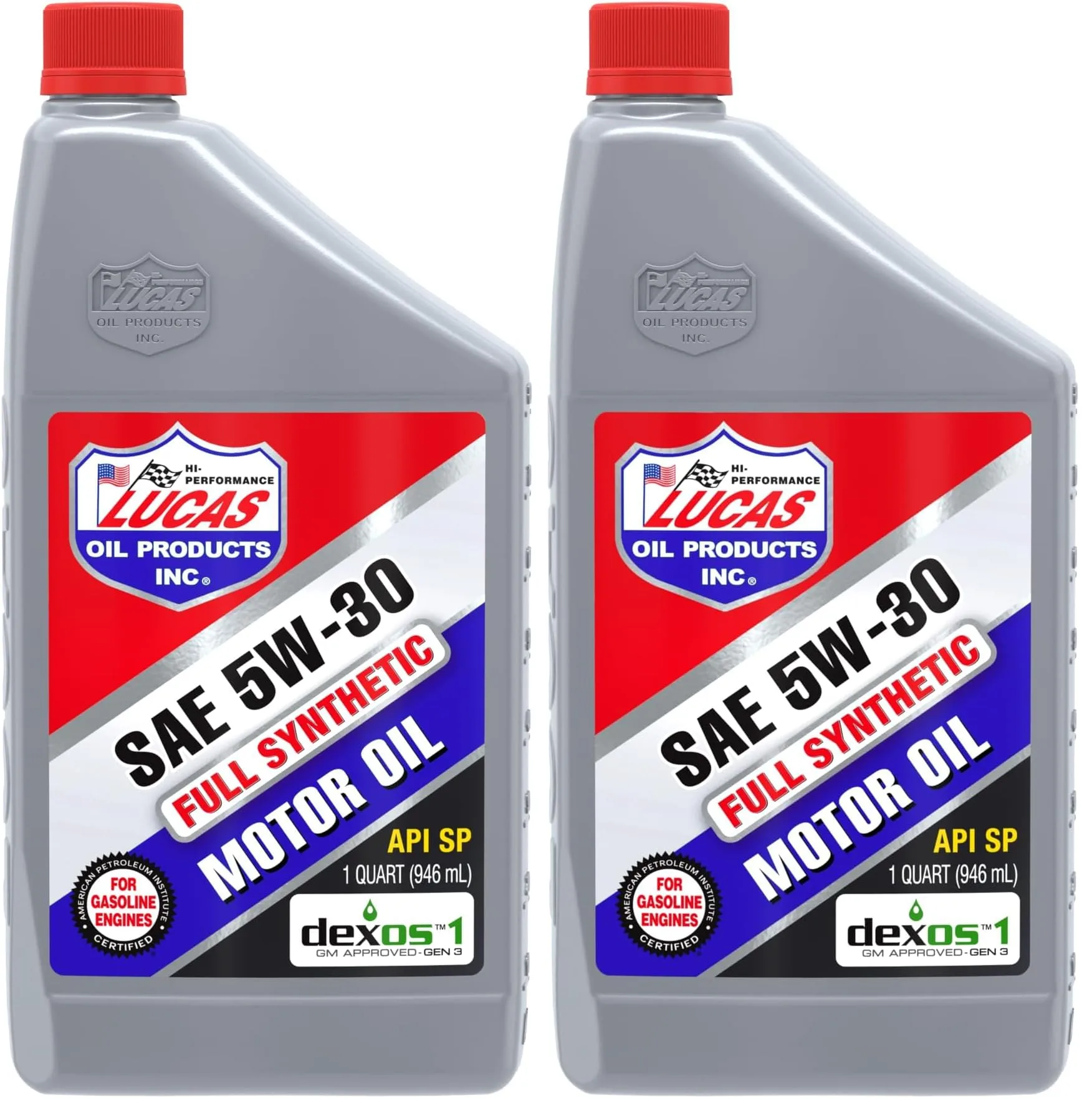 Lucas Oil Synthetic High Mileage Motor Oil