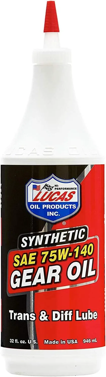 LUCAS OIL Synthetic Gear Oil 75W-140