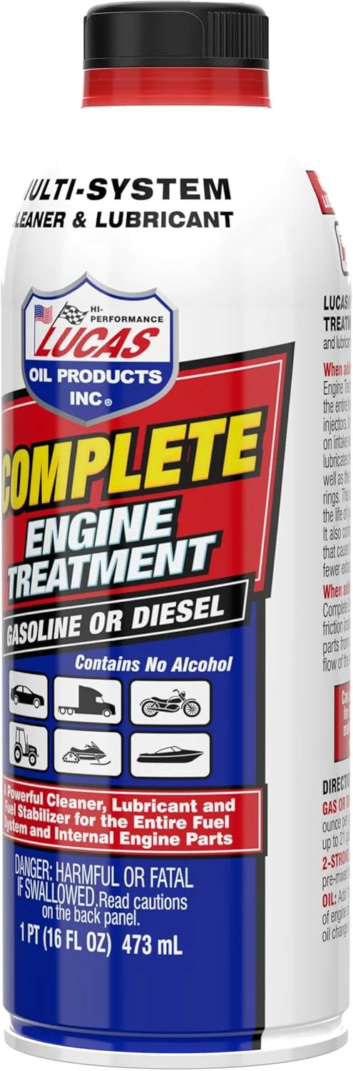 Lucas Oil Complete Engine Treatment