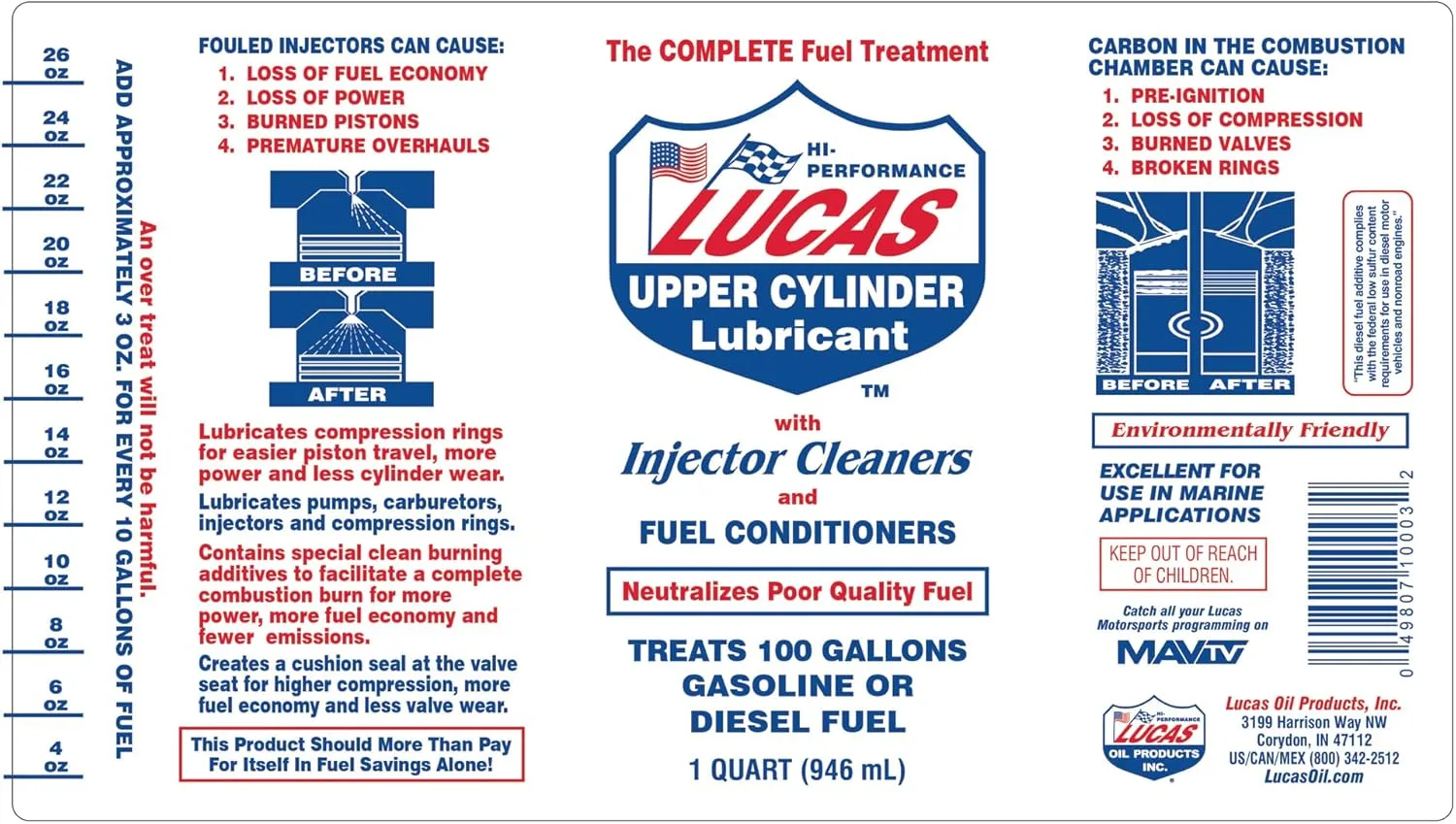 Lucas Oil Fuel Treatment