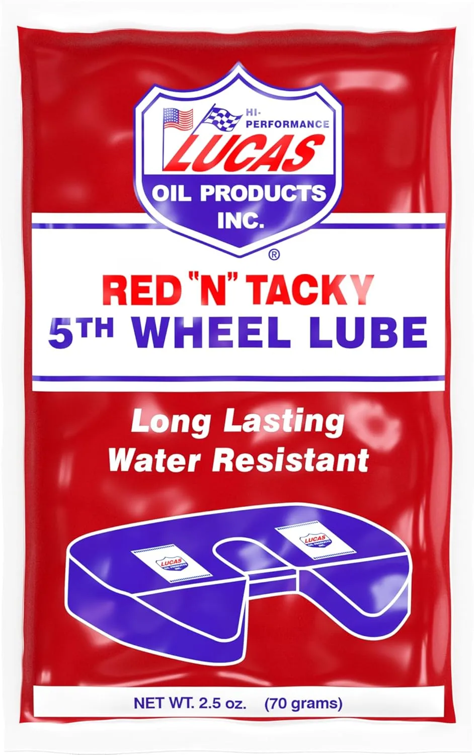 Lucas Oil Red 'N' Tacky 5th Wheel & Slider Lube