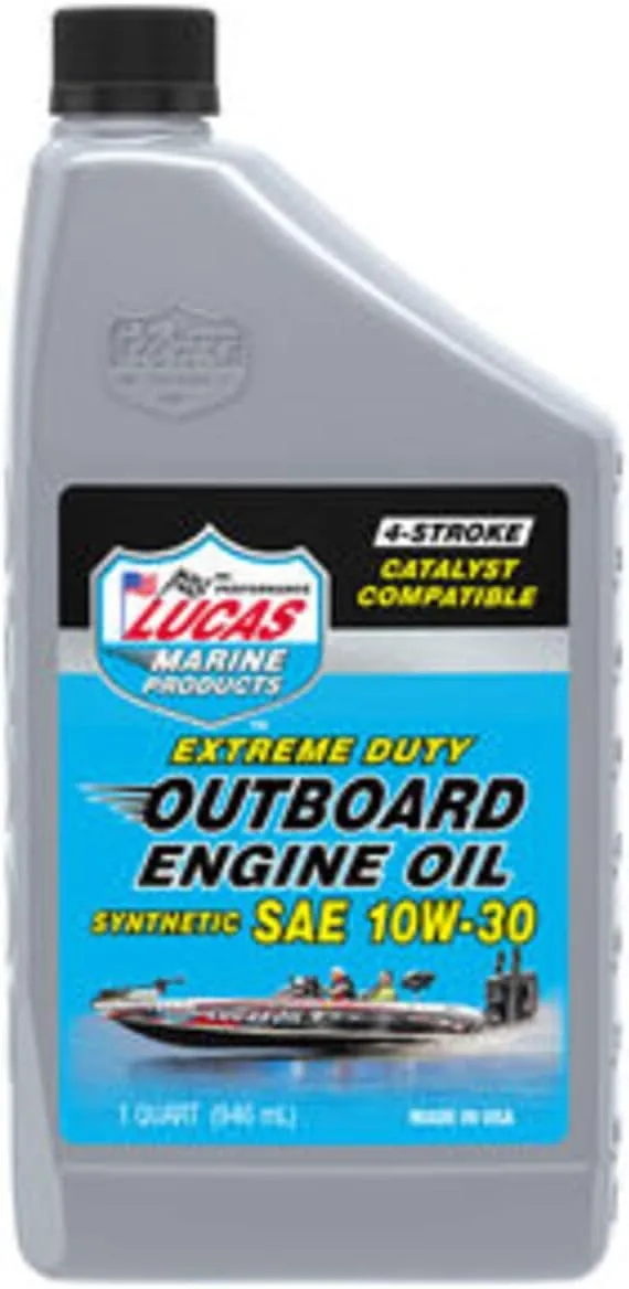 Lucas Oil Synthetic SAE 10W-30 Outboard Engine Oil