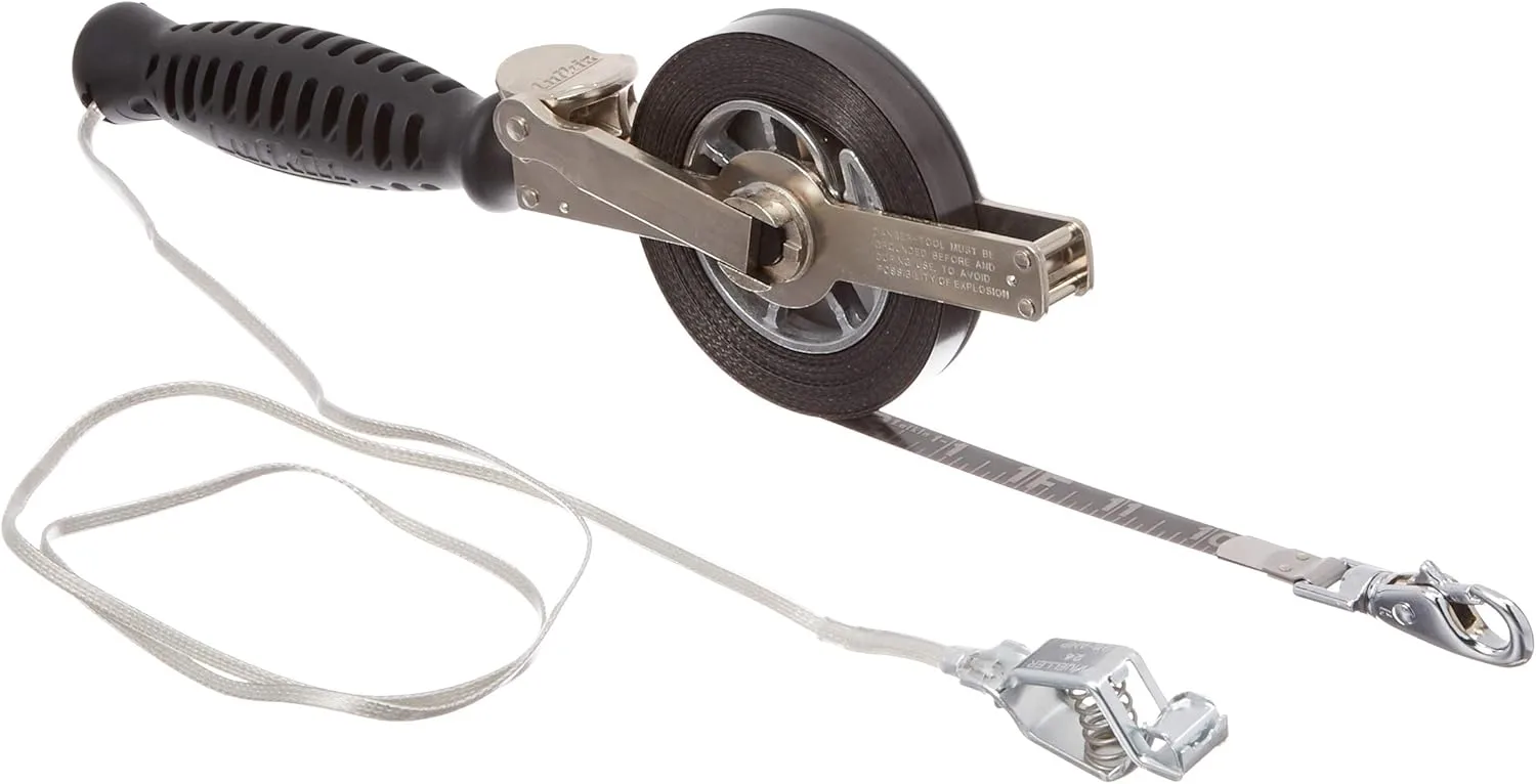 LUFKIN 1293SF590N 50' x 1/2" Tape Measure - White Blade