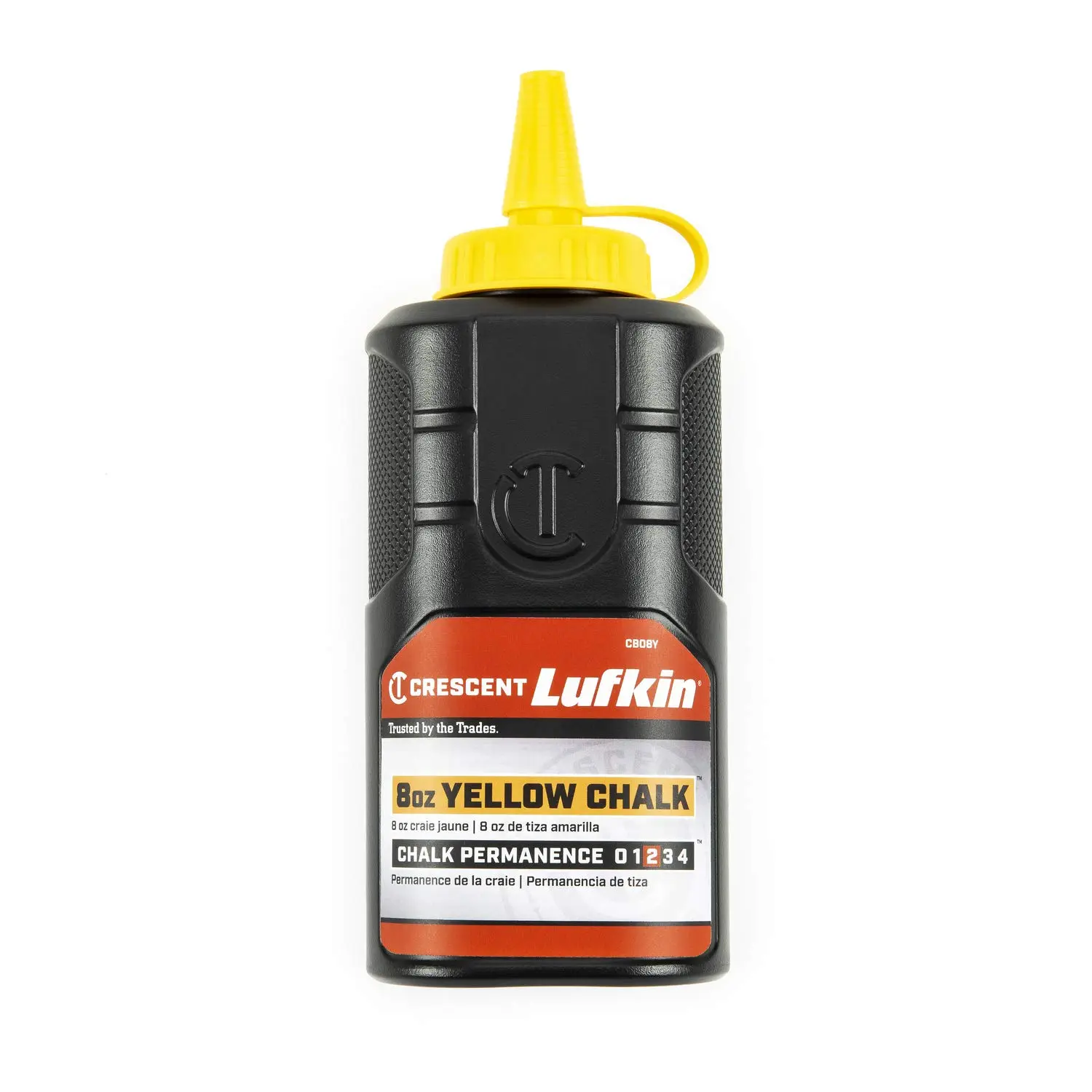 Crescent Lufkin 8 oz Yellow Chalk Refill - CB08Y