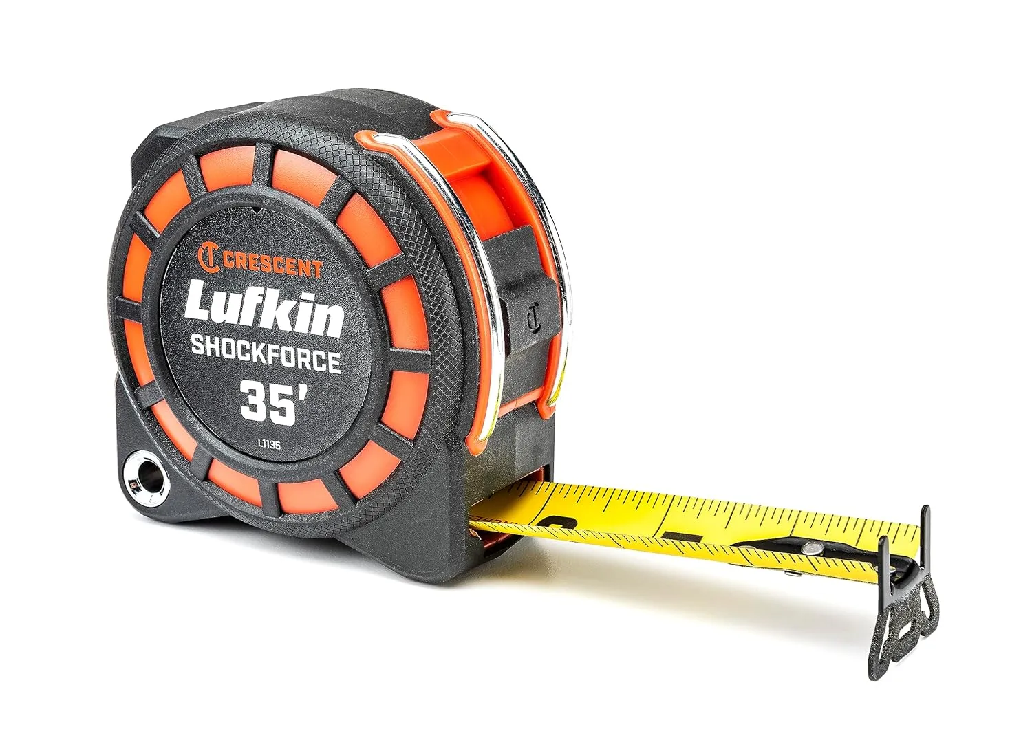 CRESCENT LUFKIN Shockforce Dual-Sided Tape Measure 1-3/16"