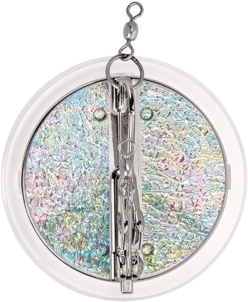 Luhr-Jensen 4-1/8" Dipsy Diver - Silver/Silver Bottom Crush