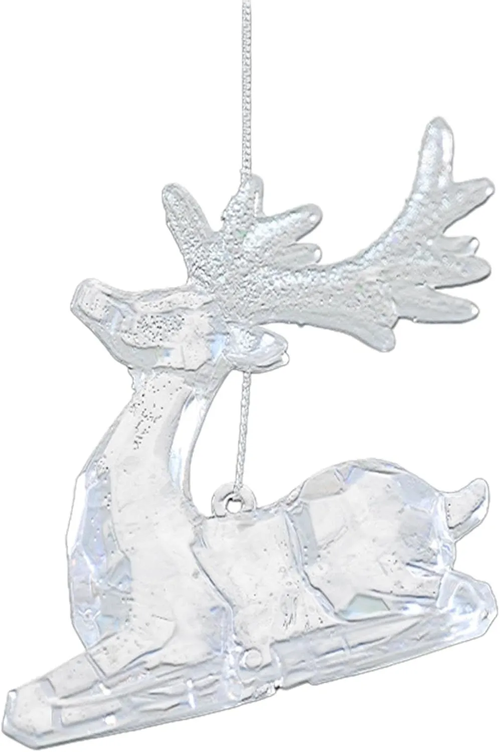 Luhr-Jensen 30' Jet Driver - Clear UV Moon Jelly Sitting Deer