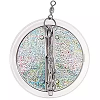 Luhr-Jensen 4-1/8" Dipsy Diver - Silver/Silver Bottom Crush