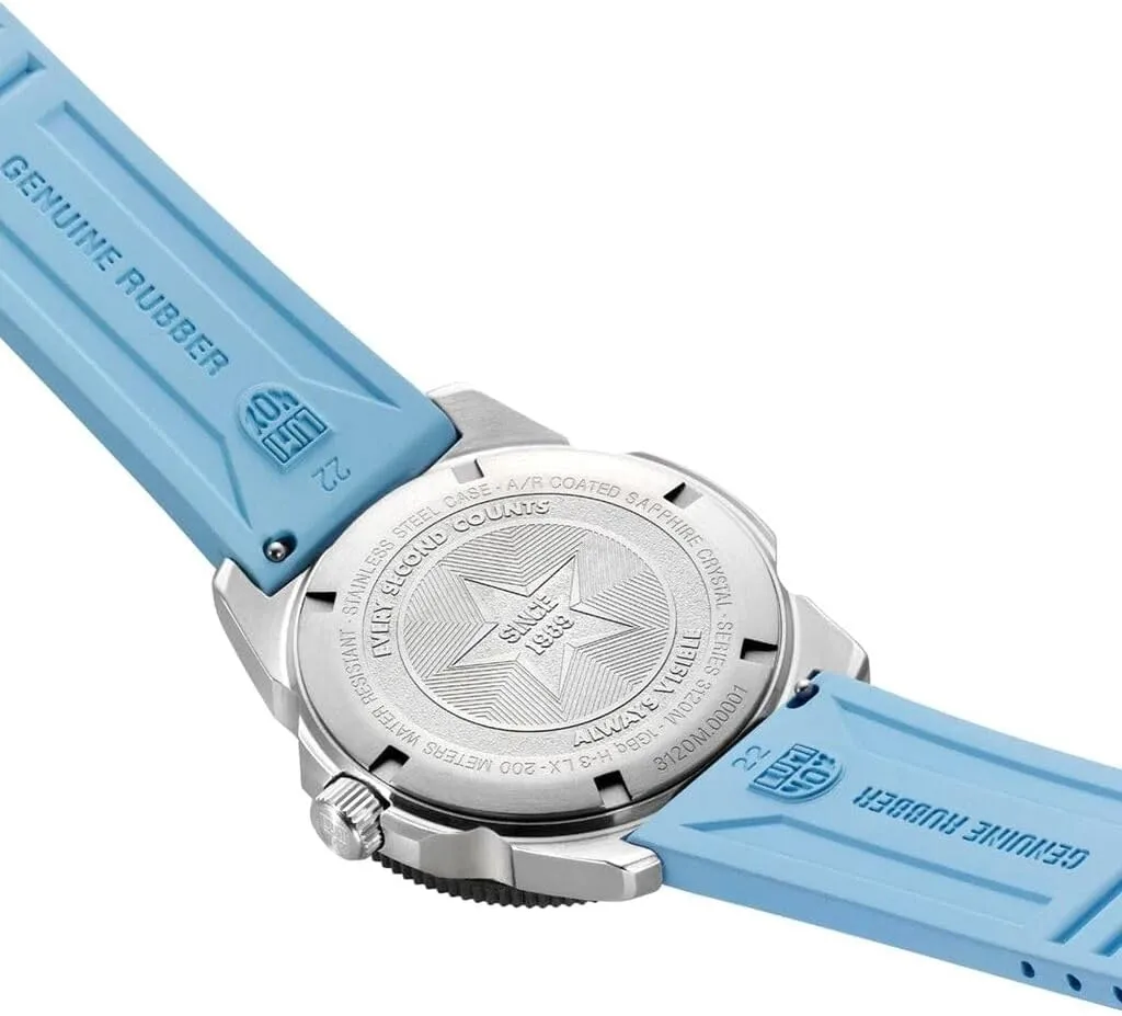 Luminox - Mens Watch - Pacific Diver Ripple Dive Watch - 39 mm - MOP - Black - 20ATM - Mens Watches - Made in Switzerland