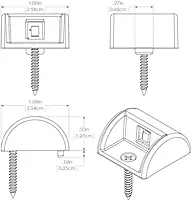 Lumitec Andros - Courtesy Light - Polished SS Finish - Warm White Non-Dimming