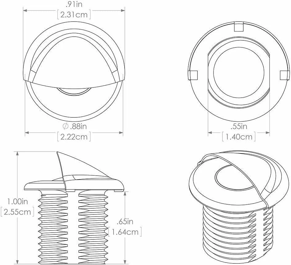 Lumitec Aruba - Courtesy Light - Polished SS Finish - Red Non-Dimming