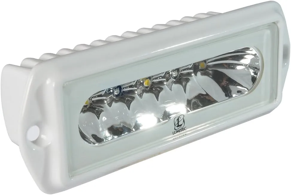 LUMITEC Capri2 Flush Mount LED Flood Light, Dual-Color Dimming