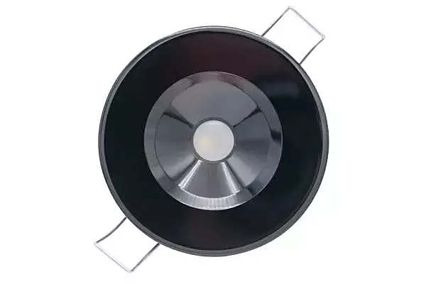 Lumitec Illusion Flush Mount LED Down Light - Spectrum RGBW - Cool White - Black Housing