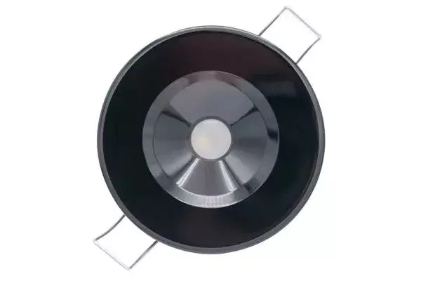 Lumitec Illusion Flush Mount LED Down Light - Spectrum RGBW - Cool White - Black Housing
