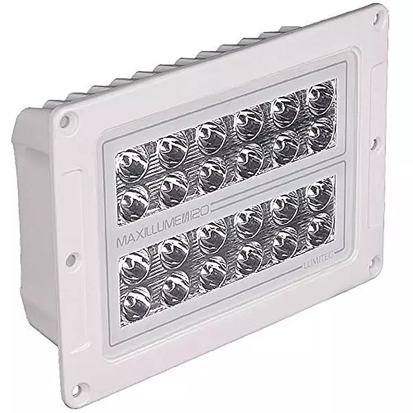 Lumitec Maxillume h120 - Flush Mount Flood Light - White Housing - White Dimming