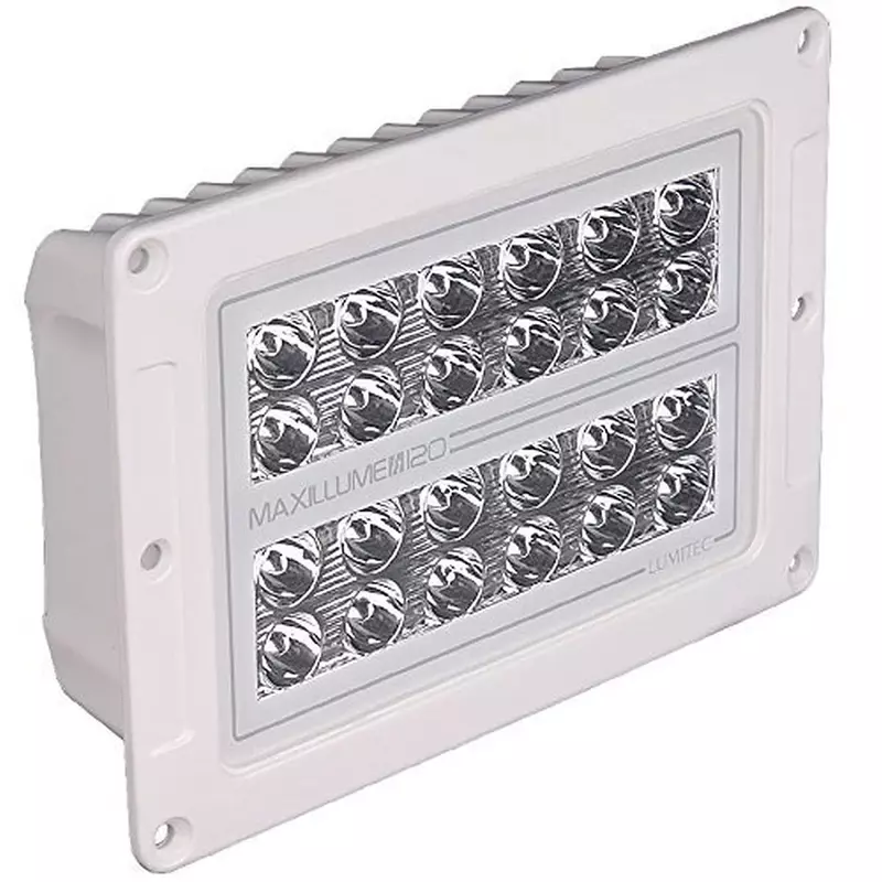 Lumitec Maxillume h120 - Flush Mount Flood Light - White Housing - White Dimming