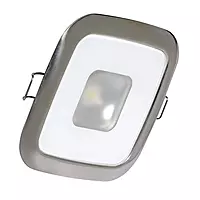 Lumitec Square Mirage Down Light - Polished Bezel