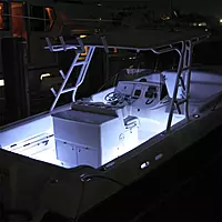 Lumitec 12-Inch Rail2 White/Blue Dimmable Output Light 101081