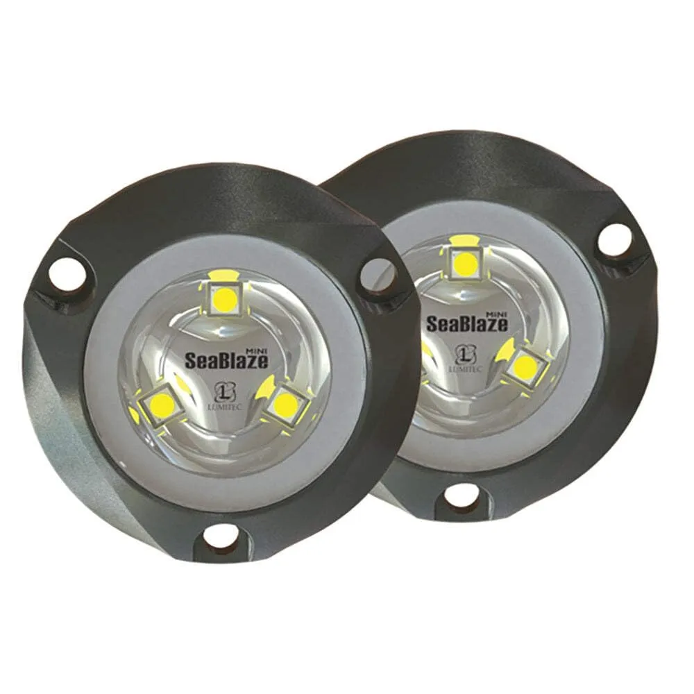 LUMITEC SeaBlaze Mini Underwater LED Boat Lights - Pair