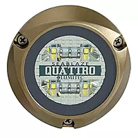 Lumitec Lighting 101510, LED Underwater Light, SeaBlaze Quattro Underwater Light, Spectrum Full-Color RGBW One Size