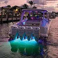 Lumitec Lighting 101510, LED Underwater Light, SeaBlaze Quattro Underwater Light, Spectrum Full-Color RGBW One Size