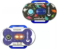 Lunasea Child/Pet Safety Water Activated Strobe Light - Blue Case, Blue Attention Light
