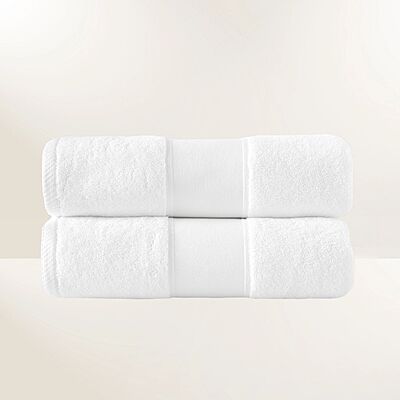 Lux White Hand Towel