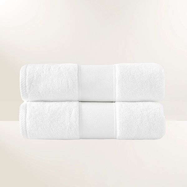 Lux White Hand Towel