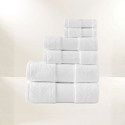 Lux White Washcloth