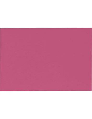 LUX Mini Flat Cards, #17, 2 9/16in x 3 9/16in, Magenta Pink, Pack Of 50