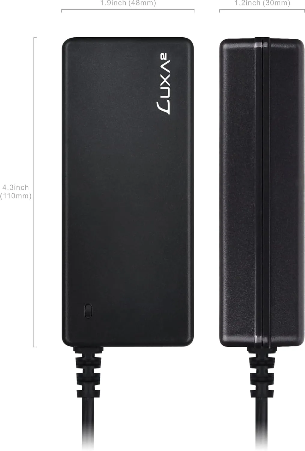 LUXA2 EnerG Bar 65W Universal Laptop Adapter for ASUS, ACER, HP, IBM, LENOVO, DELL, TOSHIBA, Ultrabook (PO-ULA-PC65BK-00)