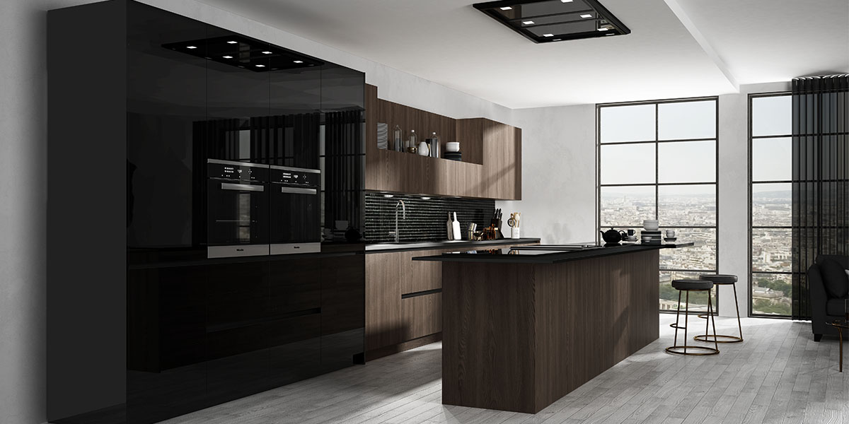 Luxe Panels C1-BLACK