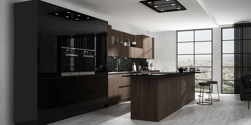 Luxe Panels C1-BLACK