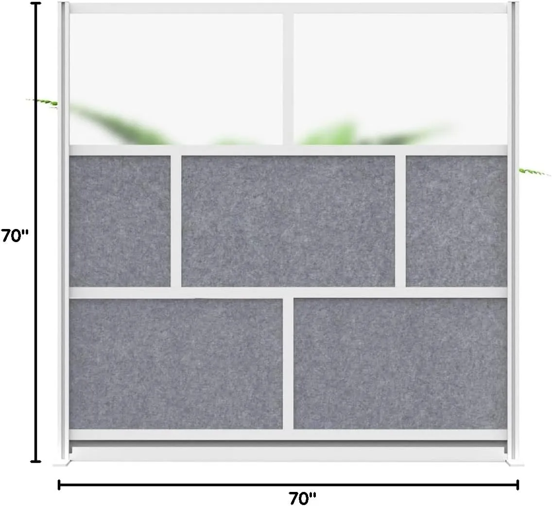 LUXOR Modular Room Divider Wall System Starter Wall