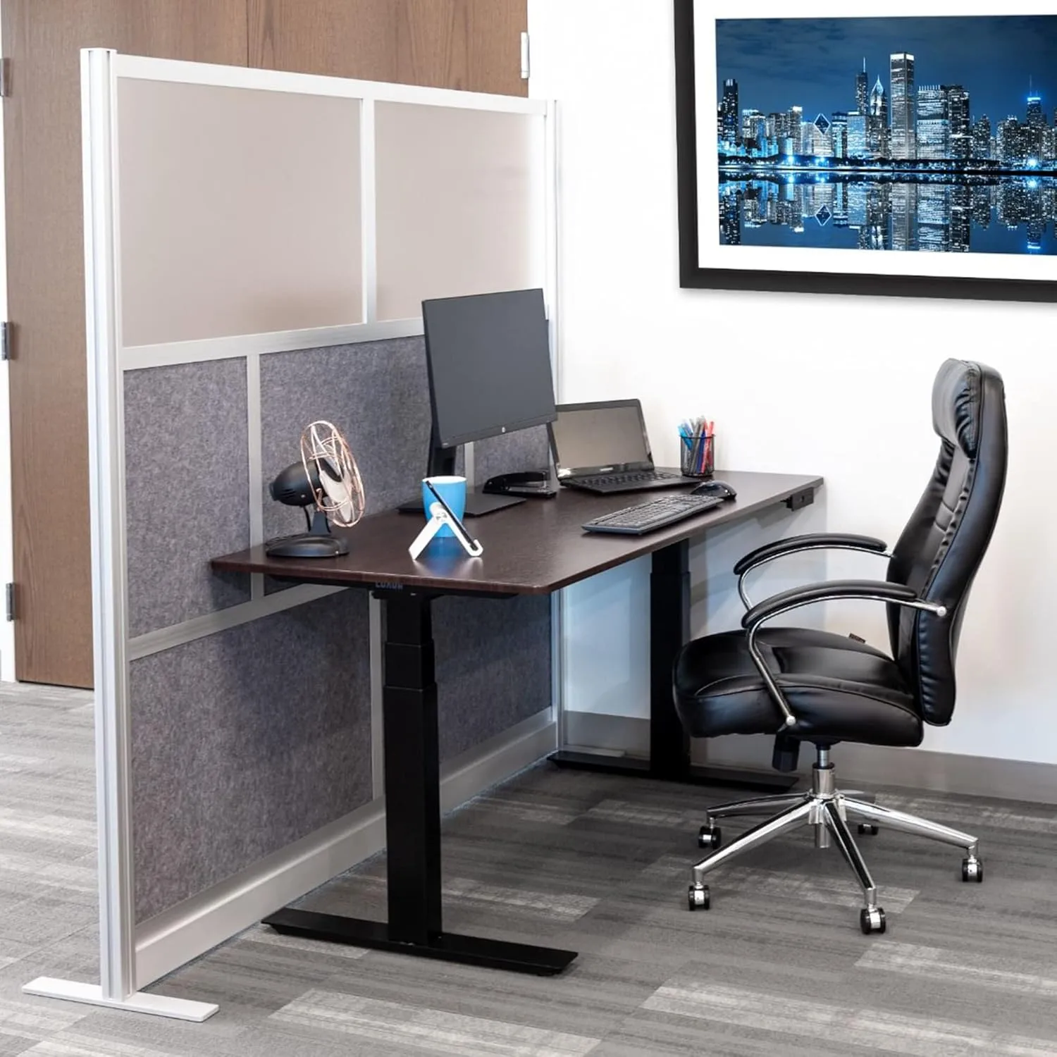 LUXOR Modular Room Divider Wall System Starter Wall