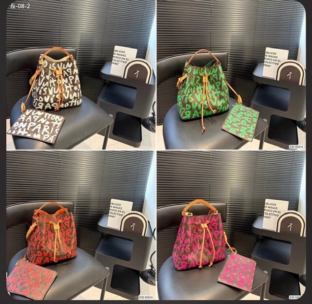 Louis Vuitton x Stephen Sprouse Graffiti Bucket Bag