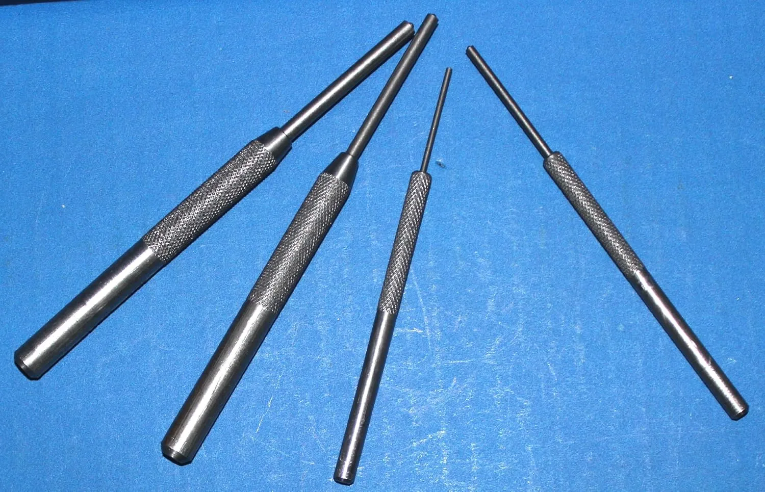 Lyman 4-Piece Roll Pin Punch Set, Steel