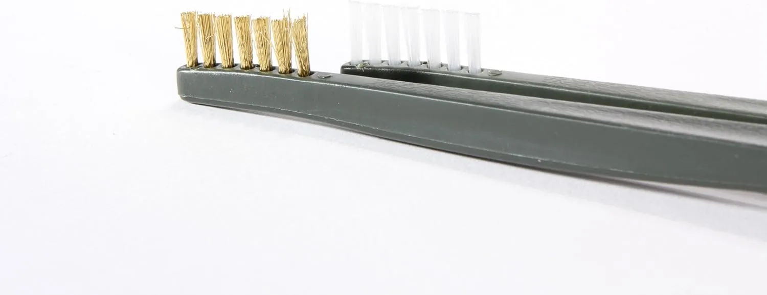 Lyman 6 Piece Pick & Brush Gun Cleaning Kit Brass/Nylon, Black, One Size, 04038