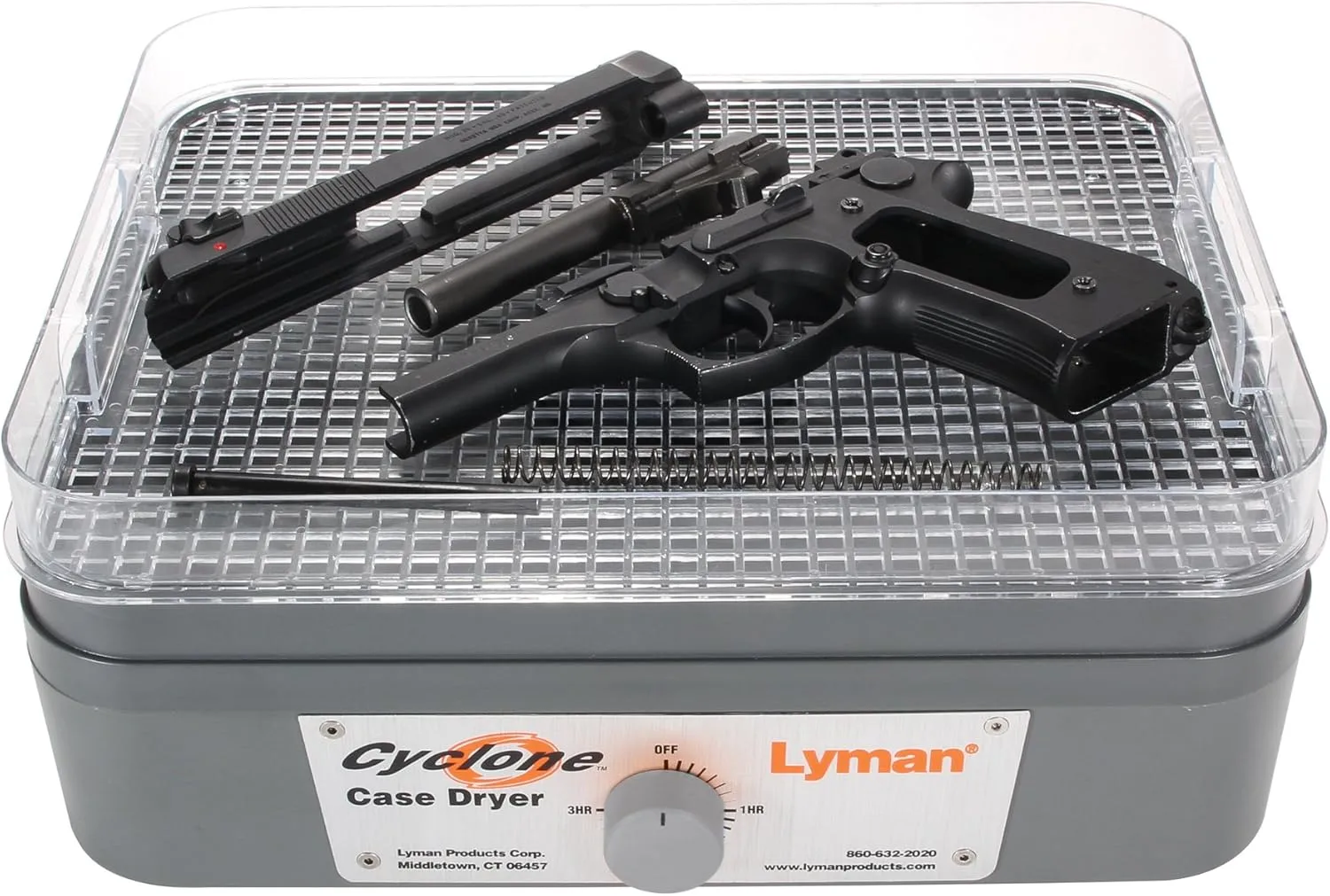 Lyman Products Cyclone Brass Case Dryer 115VT, Grey, One Size