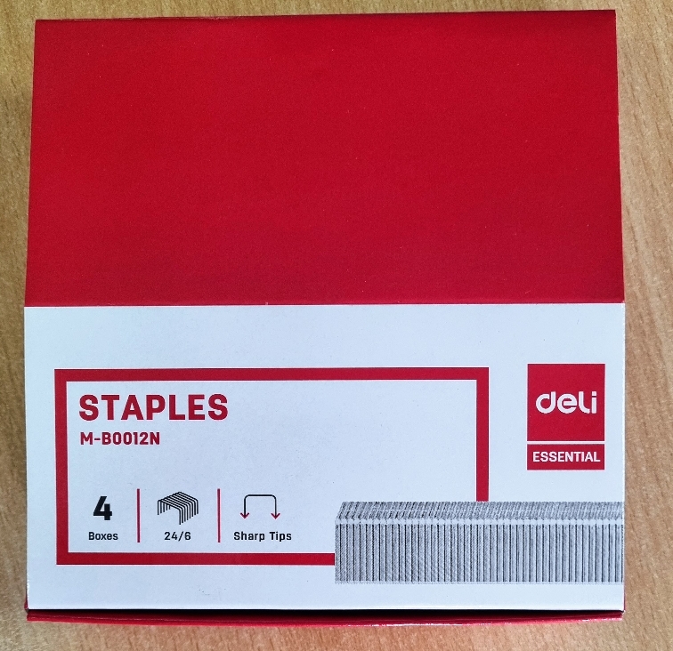 DELI M-B0012N STAPLES 24/6 - 5000s