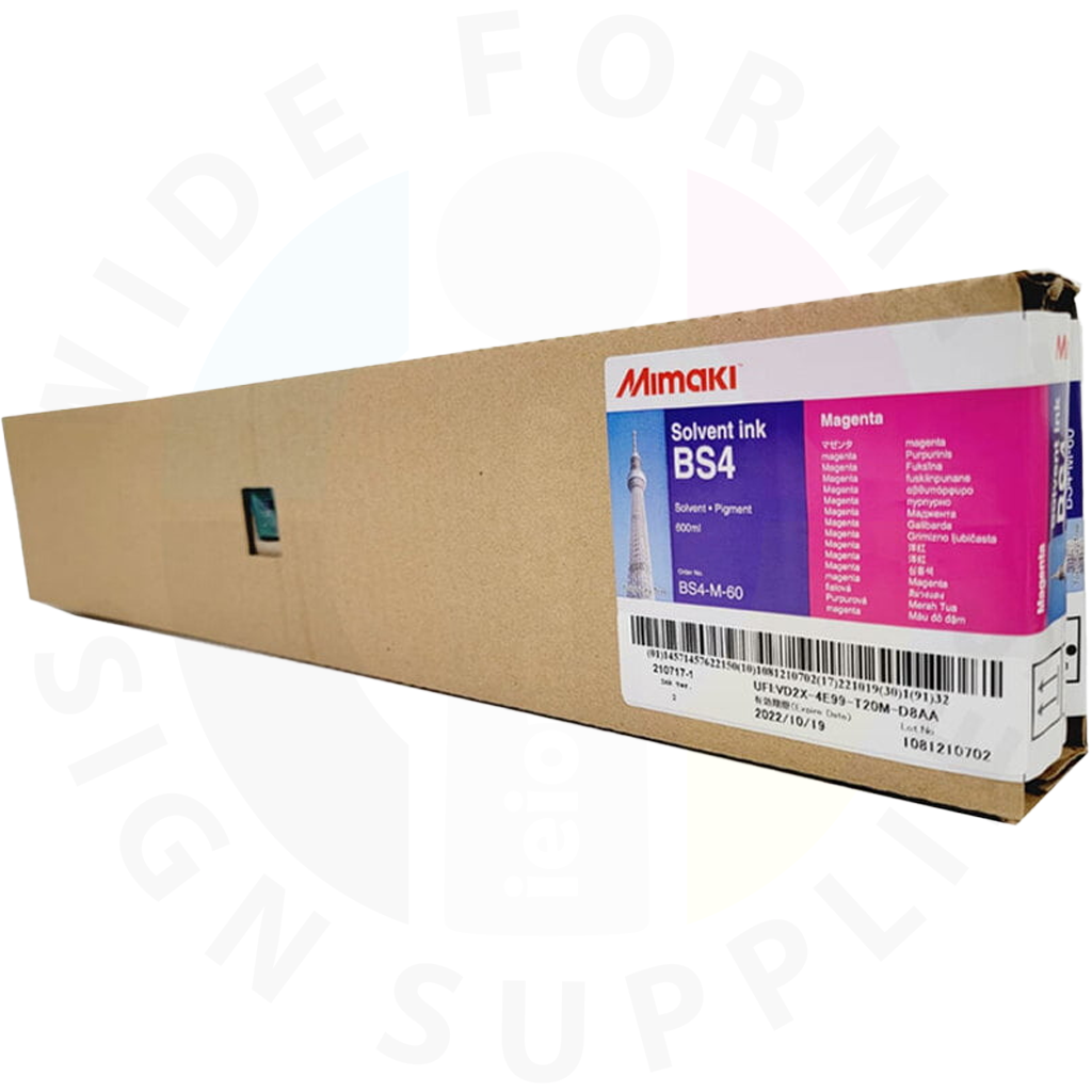 Mimaki Ink BS4 600 mL Bag