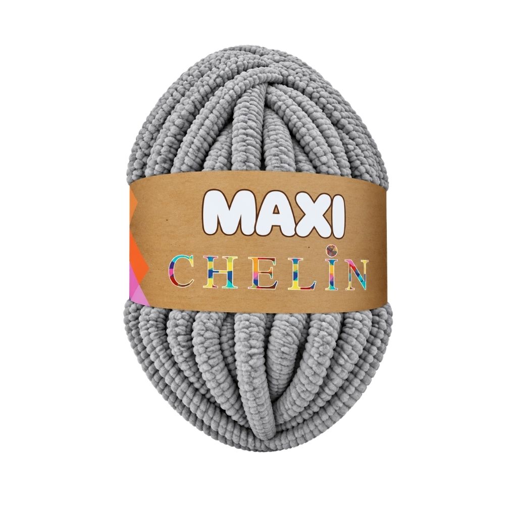 Lana Maxi Chelín Gris M014 Paquete x 2 Ovillos x 250G