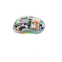 Wireless Transparent Mouse M333 - Green