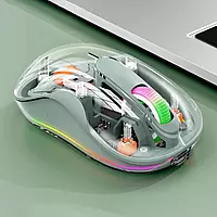Wireless Transparent Mouse M333 - Green