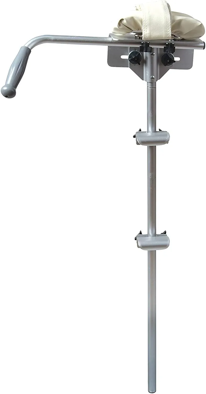 MABIS Walker Platform Attachment With Adjustable Padded Cuff, No Tools Needed, Attaches to Most Walkers