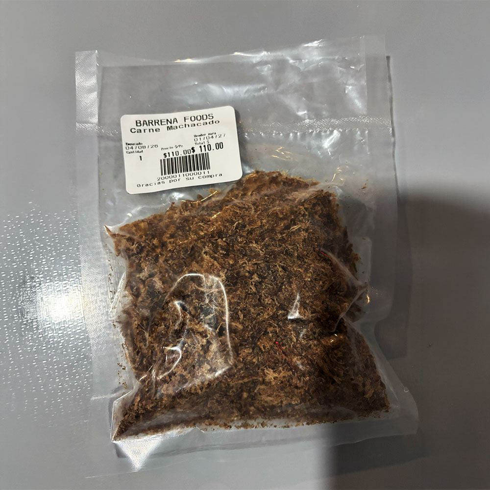 Carne Seca Machacado 100 grs