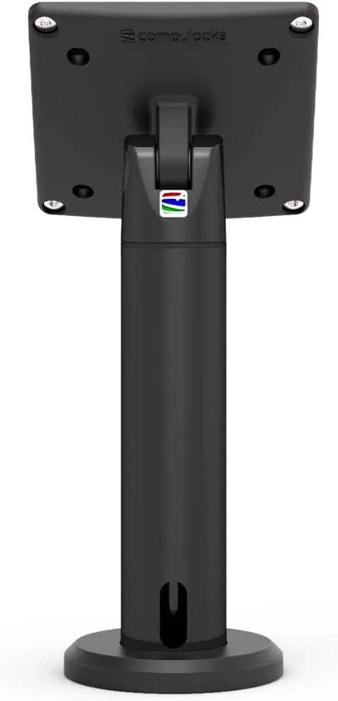 Maclocks TCDP01 Rise Vesa Mount Pole Stand with Cable Management, 7.87 Inch / 20 Centimeters Height (Black)