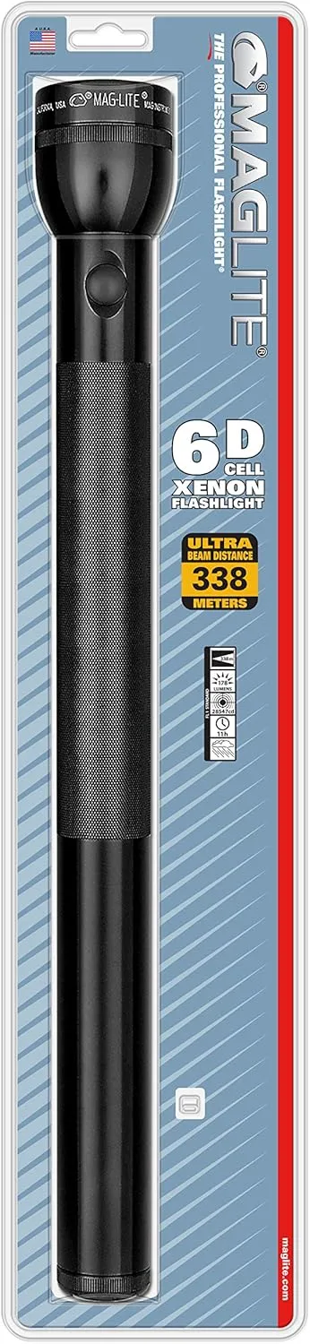 MAG-LITE Heavy-Duty Incandescent 6-Cell D Flashlight
